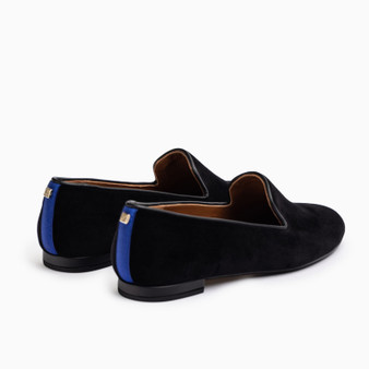Jon Josef Gatsby Stud Black Velvet Loafer $ 225