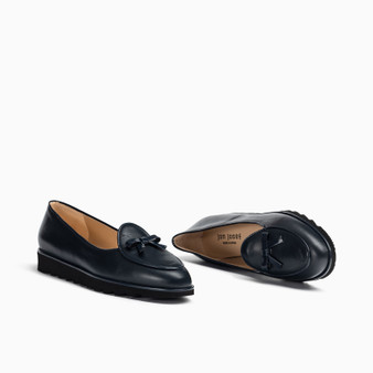 Jon Josef Belgian Navy Leather Loafer $ 325