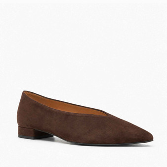 Jon Josef Real Brown Suede Flat $ 225