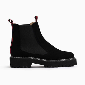 Jon Josef GustII Black Suede Boot $ 345