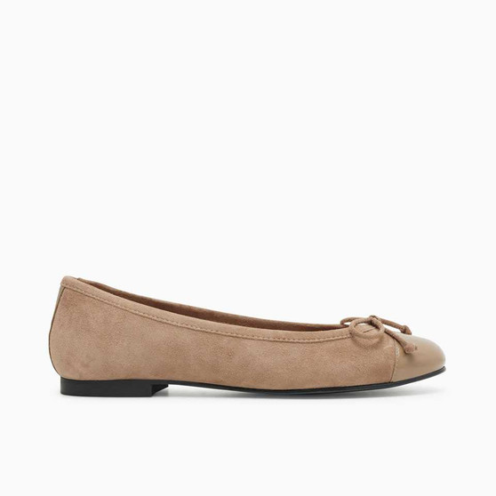 Jon Josef Balmoral Beige Suede Ballet Flat $ 205