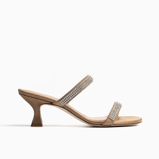 Campana Sand Satin Sandal