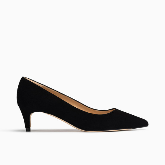 Jon Josef Tina Black Suede Heel $ 225