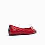 Jon Josef Belle Red Black Ballet Flat $ 225
