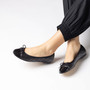 Belle Black Combo Ballet Flat