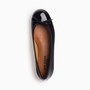 Barcelona Black Patent Ballet Flat