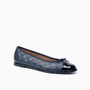 Jon Josef Bristol Navy Leather Ballet Flat $ 255