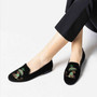 Jon Josef Gatsby Monkeys Black Velvet Loafer $ 225