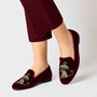 Jon Josef Gatsby Monkeys Burgundy Loafer $ 225