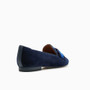 Jon Josef Gatsby Bow Navy Velvet Loafer $ 225