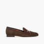 Gatsby Girl Brown Velvet Loafer