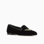 Jon Josef Gatsby Bee Happy Black Velvet Loafer $ 235