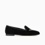Jon Josef Gatsby Bee Happy Black Velvet Loafer $ 235