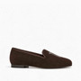 Gatsby Screw Brown Velvet Loafer