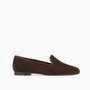 Gatsby Screw Brown Velvet Loafer