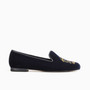 Jon Josef Gatsby Emblem Navy Velvet Loafer $ 235