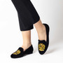 Jon Josef Gatsby Emblem Black Velvet Loafer $ 235