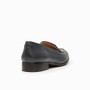 Brussels Navy Leather Loafer