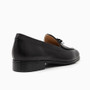 Brussels Black Leather Loafer