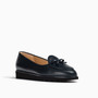 Belgian Navy Leather Loafer