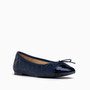 Belle Navy Combo Ballet Flat