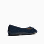 Belle Navy Combo Ballet Flat