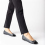Belle Pewter Soft Ballet Flat
