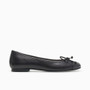 Balmoral Black Leather Ballet Flat