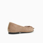 Balmoral Beige Suede Ballet Flat