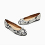 Balmoral B-W Snake Ballet Flat