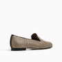 Jon Josef Gatsby Raffia Blk-Nude Loafer Flat $ 225
