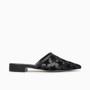Jon Josef Rosalia Black Mesh Mule $ 175