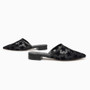 Jon Josef Rosalia Black Mesh Mule $ 175