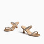 Jon Josef Campana Sand Satin Sandal $ 225