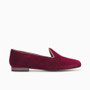 Gentry Burgundy Velvet Loafer