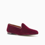 Gentry Burgundy Velvet Loafer