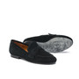Taylor Black Suede Flat Loafer