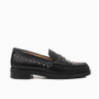 Marbella Stud Black Calf City Loafer
