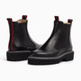GustII Black Tumble Leather Boot