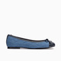 Belle Denim Ballet Flat