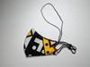 African Print Mask - Red/Yellow