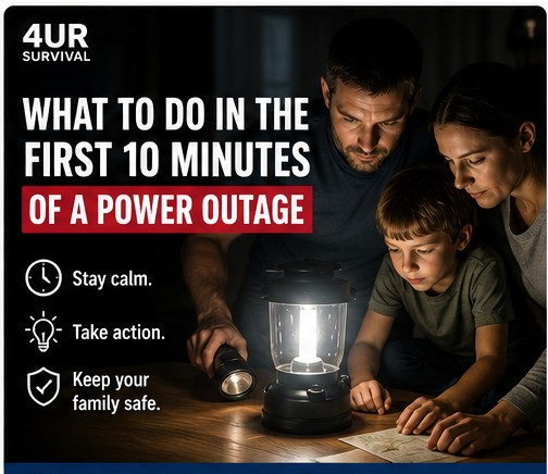What to Do in the First 10 Minutes of a Power Outage
