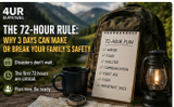 The 72-Hour Rule: Why 3 Days Can Make or Break Your Family’s Safety