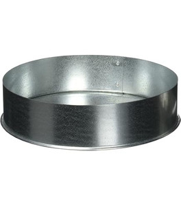 End Caps, duct, sheetmetal, galvanized, tee cap End Caps, duct, sheetmetal, galvanized, tee cap
