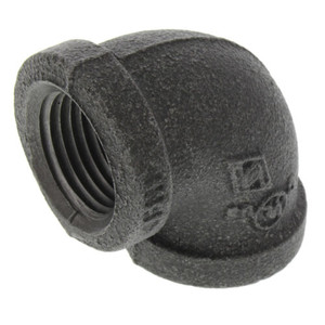 Elbows black, gas pipe, maleablle Elbows black, gas pipe, maleablle