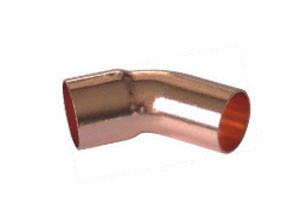 Copper Street Elbows, refrigerant, refrigeration, ACR, 45 Copper Street Elbows, refrigerant, refrigeration, ACR, 45