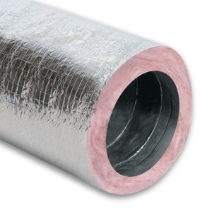 R-8 HVAC Duct Wrap Insulation Reflective 2 Sided Foam Core 4' x 125' (500  Sq Ft)