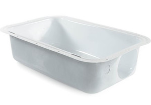 DBXMB6 White Metal Dryer Box 2X6 DBXMB6 White Metal Dryer Box 2X6