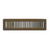 Return Air Grille, Toe Plate, Brown Return Air Grille, Toe Plate, Brown
