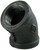 Elbows black, gas pipe, maleablle, 45 degree Elbows black, gas pipe, maleablle, 45 degree